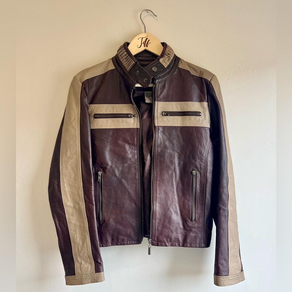 Joe’s Jeans / Vintage Leather Moto Jkt / Medium